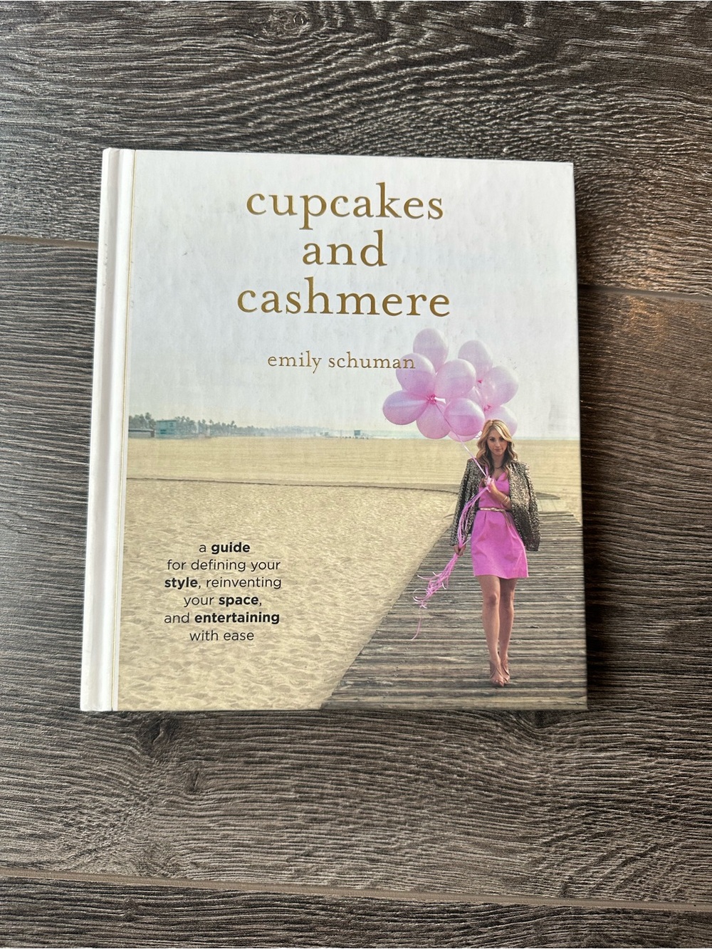 Cupcakes and Cashmere Hardcover Book - White/Cream Cover